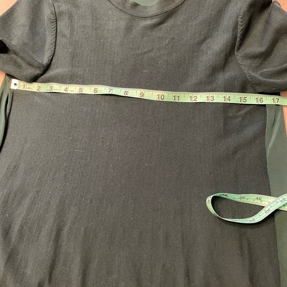 COS Green Silk and Cotton Knit Sweater, Small - Picture 7 of 7